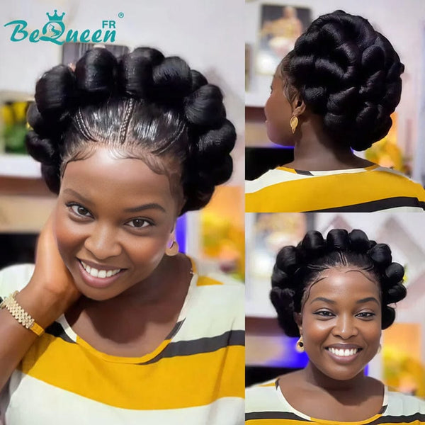 BeQueen “Gladys” Perruque sintética Cabelo Estilo 3