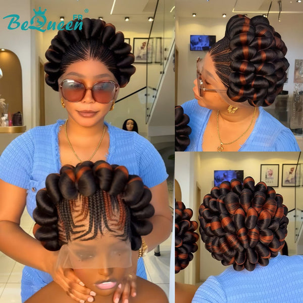 
BeQueen "Gladys" Synthetische Perücke Haare