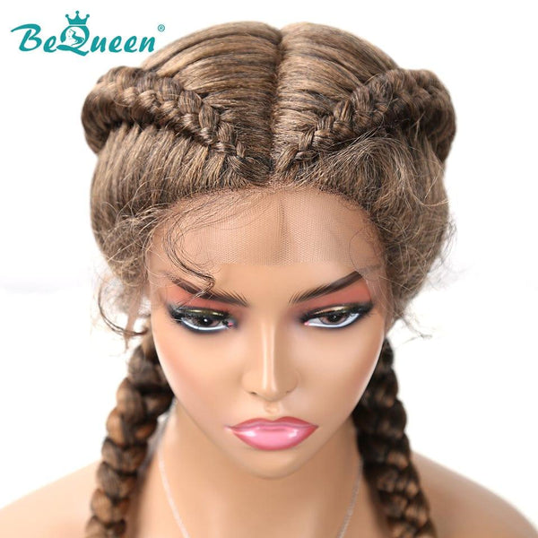 BeQueen Wig in 2 Strands 100% Synthetic Fiber Natural Scalp CRAZY Low Price