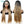 BeQueen Perruque en Nattes Pleine 100% fibre synthétique Cheveux Longs 26pouces Cuir chevelu naturel