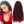 Bequeen 3/6 Paquets de Passion Twists de Couleur Rouge Bordeau 100% Fibre synthétique Modèle à Crochet