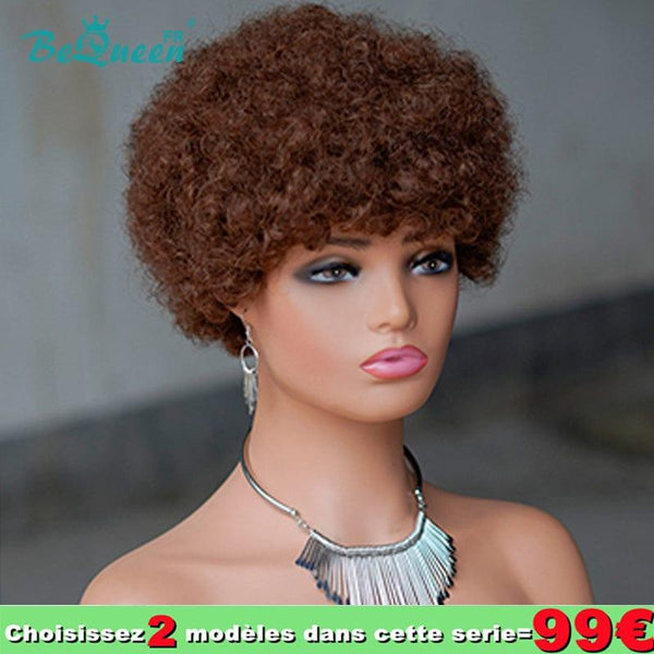 BeQueen 99 € = 2 Perücken Viola Brown Perücke 
