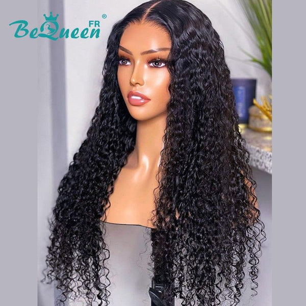 BeQueen "Alice" Perruque Customisée Longue Curly Wave Prêt à porter Sans Colle 4X4