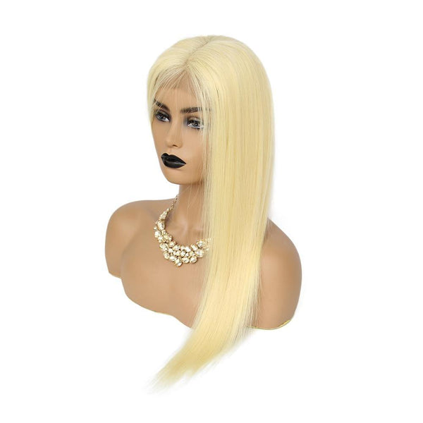 BeQueen "Juliet" Perruque Lisse couleur Blonde avec lace Closure 4x4