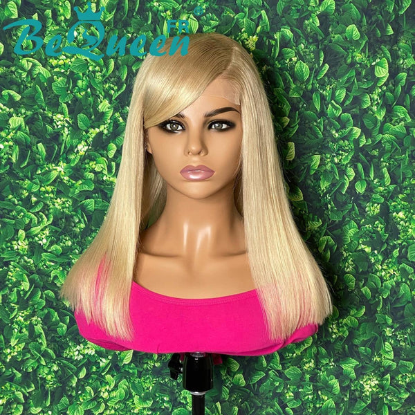 BeQueen "Juliet" Perruque Lisse couleur Blonde avec lace Closure 4x4