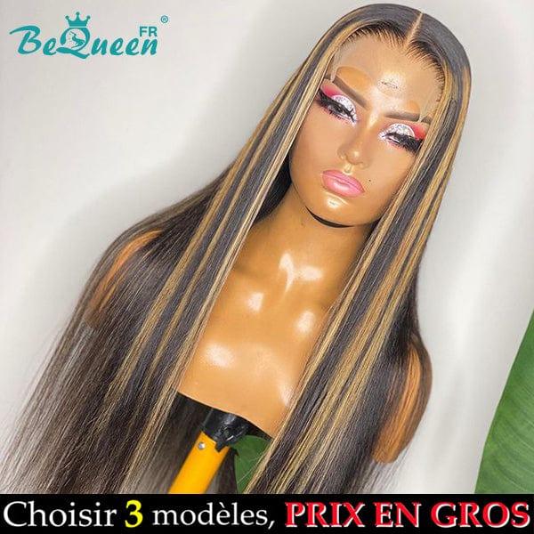 BeQueen Perruque "Cada" en Closure Prix En Gros