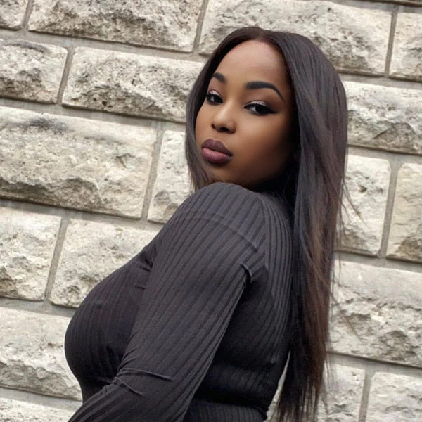 BeQueen Peruca Lissée Sombra com meia-tela 4*4