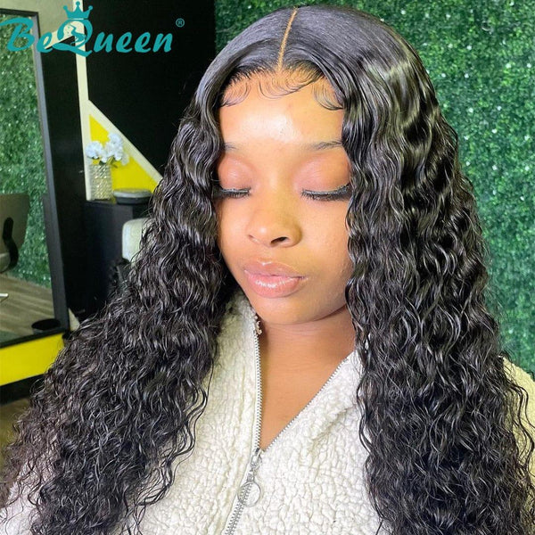 BeQueen Amazing Price "Jessie" Long Deep Wave Wig with Lace Closure