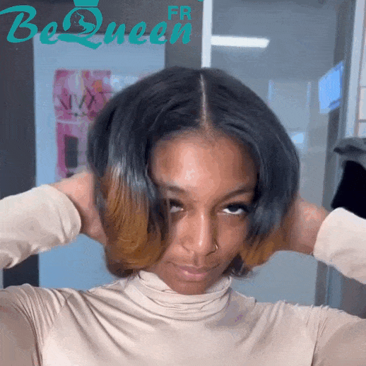 BeQueen “Carolyn” Bob Body Wave Wig with 4X4 Lace Closure