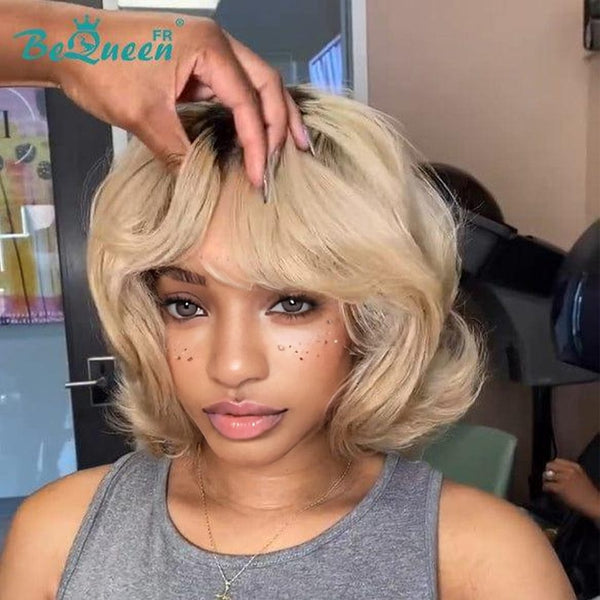 BeQueen “Joanne” Perruque Bob Body Wave avec Lace Closure 4X4