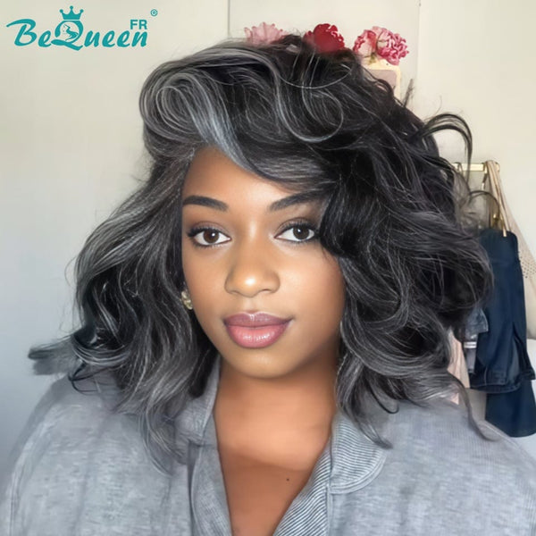 BeQueen “Sokhna ” Perruque Longue ondulée avec Lace 13*4 Prêt à porte Sans colle