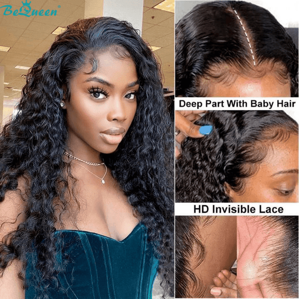 BeQueen Peruca Longa HD Frontal