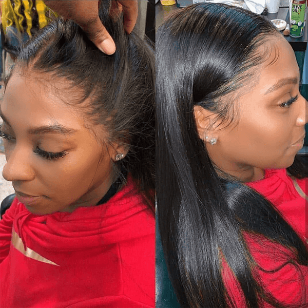 BeQueen Peruca Longa HD Frontal