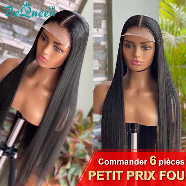 BeQueen “Mina” Long Straight Wig with HD Lace Closure CRAZY Low Price