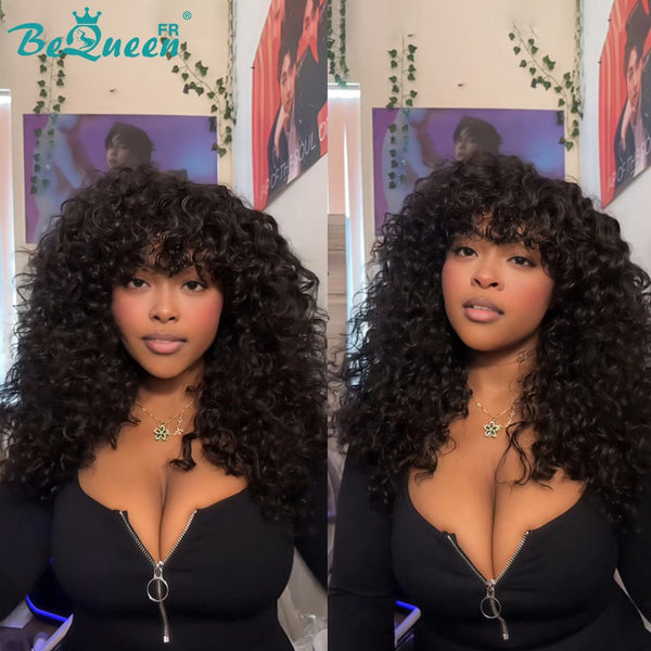 BeQueen “Stella” egg curl wig black