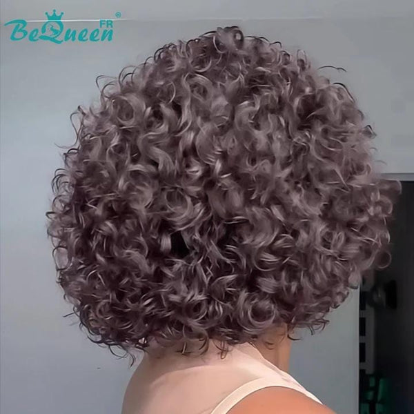 BeQueen Perruque "Stella" egg curl Marron style 2