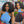 BeQueen “Jackie” Brown Kinky Curly Bob Wig with Machine Made Bangs
