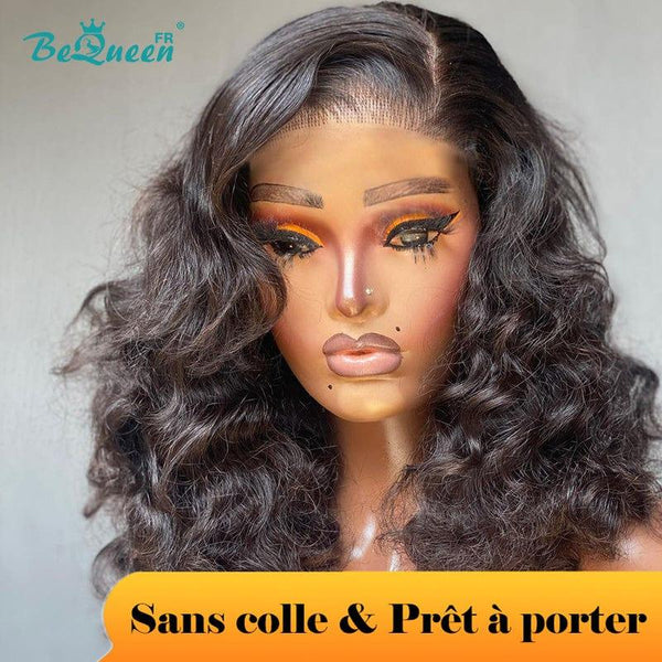BeQueen "Vera" Customized Wig Bob Natural Wave Ready-to-Wear No Glue 4X4 Great Price 