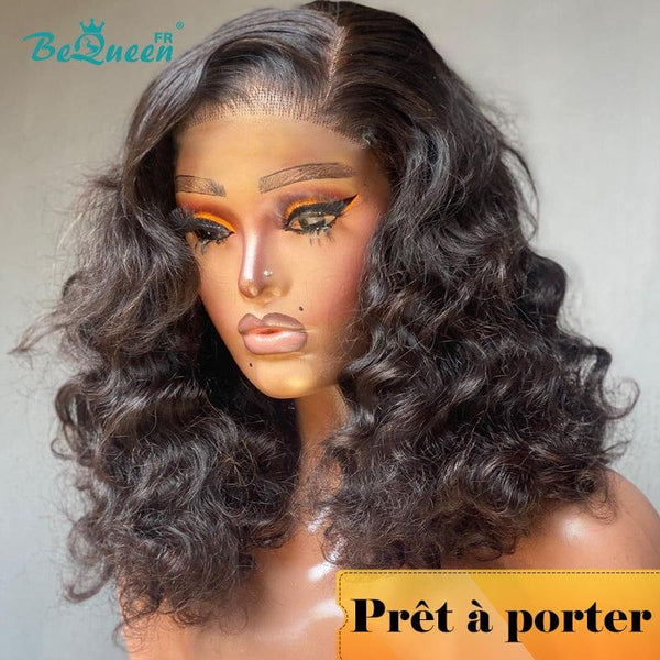 BeQueen "Vera" Customized Wig Bob Natural Wave Ready-to-Wear No Glue 4X4 Great Price 