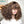 BeQueen Curly Bob Wig with Honey Bangs 4/27 In France