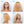 BeQueen Bob asymmetrische lockige Lace-Front-Perücke, 13 x 4, Farbe 4/27, 100 % Echthaar 
