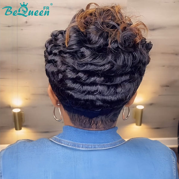 BeQueen "Rebekah" Short Straight Pixie Wigs