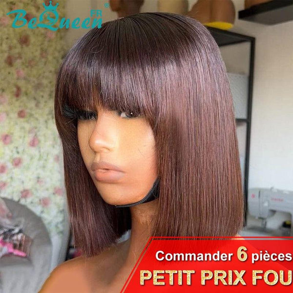 BeQueen Perruque Yumi Brun Petit Prix FOU