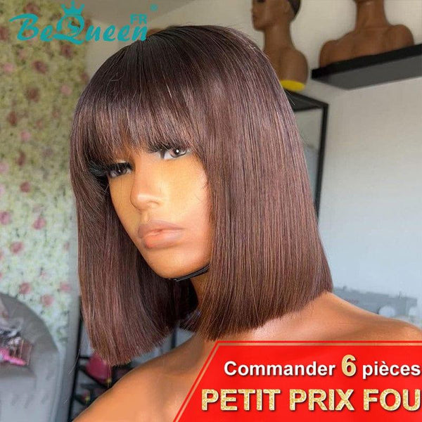 BeQueen Perruque Yumi Brun Petit Prix FOU