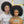 BeQueen “Addi” Perruque Bob Bords Bouclés Afro Curly avec Lace Frontale 13x4